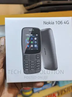 New Nokia 106 Black