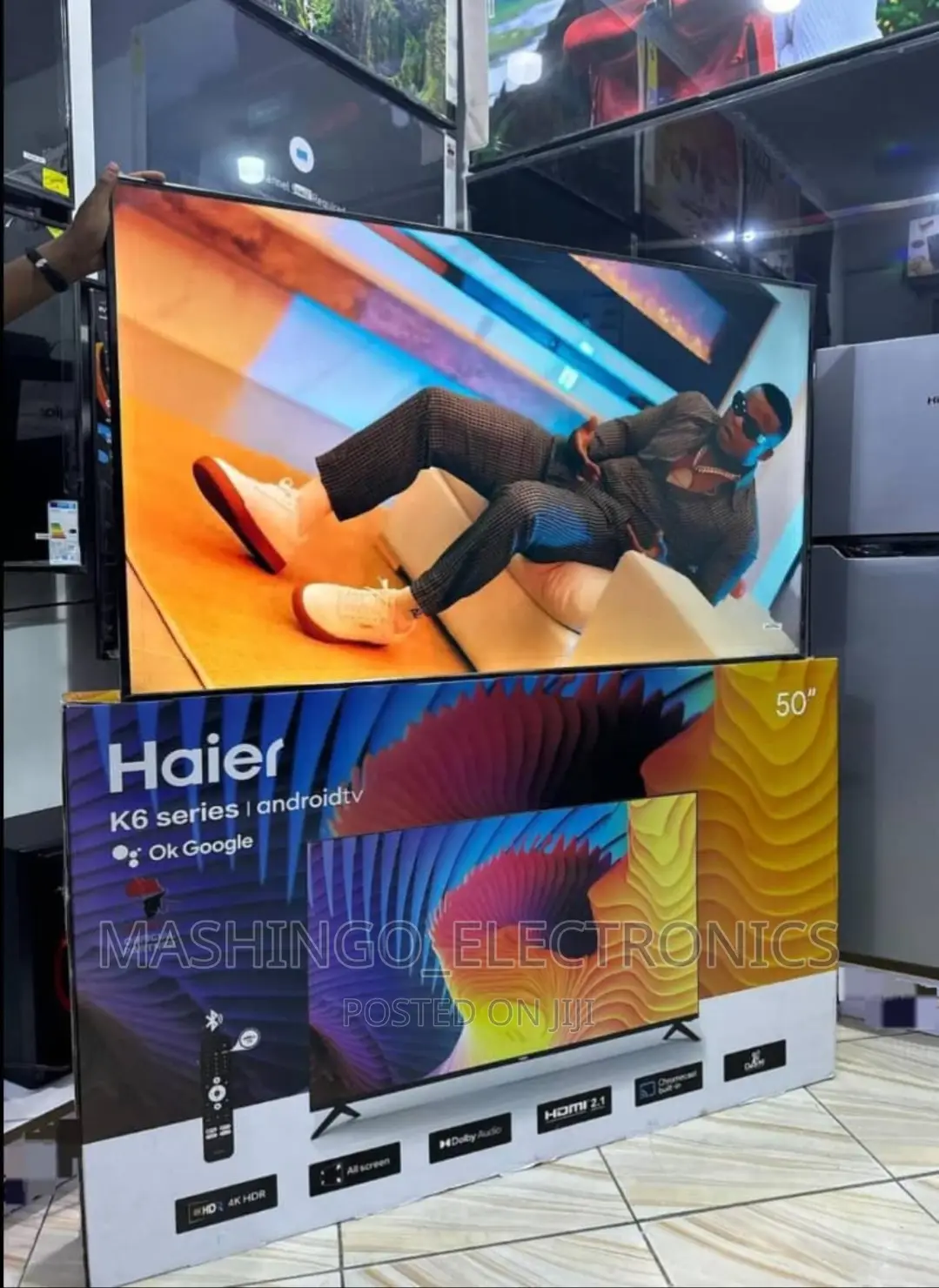 Haier Smart Android Tv Inch-50 Frameless(Bei Za Jumla Jumla)