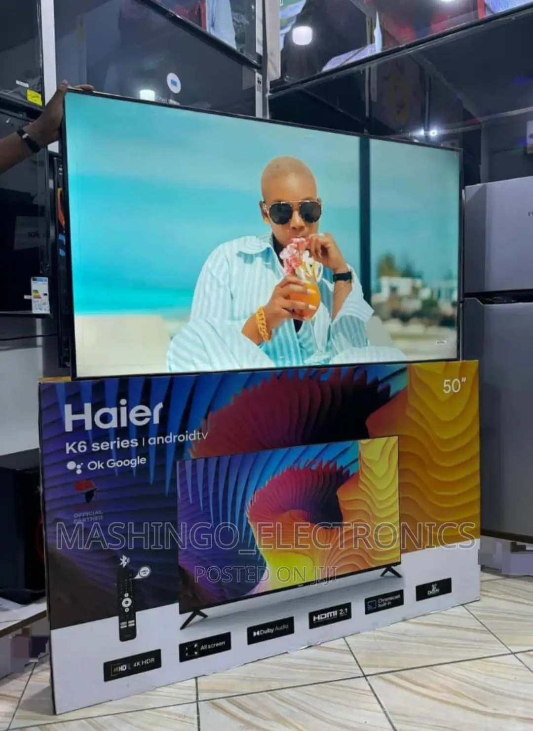 Haier Smart Android Tv Inch-50 Frameless(Bei Za Jumla Jumla)