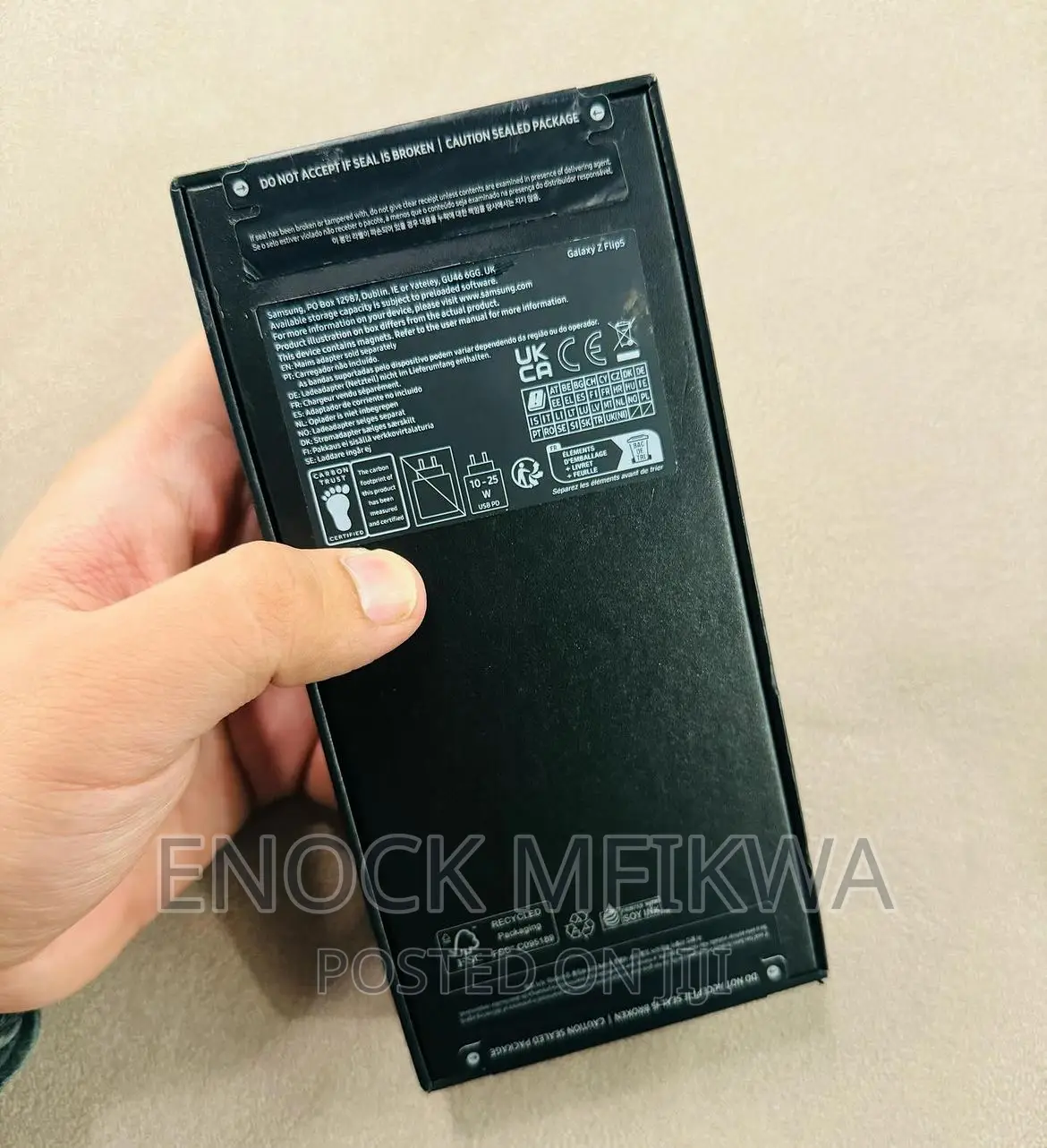 New Samsung Galaxy Z Flip 5 256 GB Black