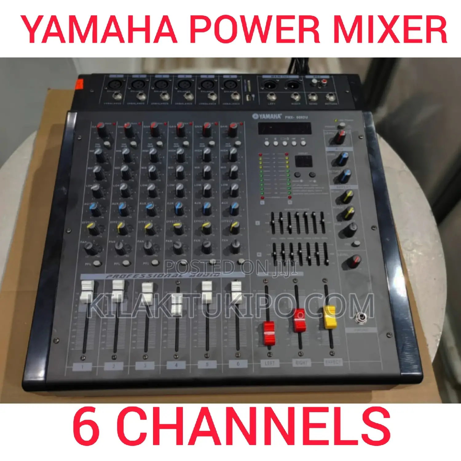 Yamaha Power Mixer 6channel