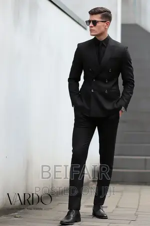 Men's Black Suit | Suti Nyeusi Za Kiume