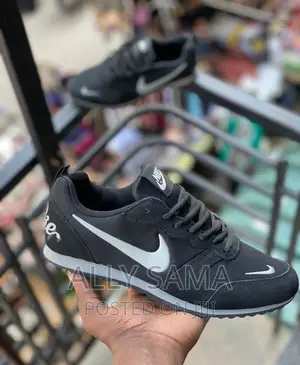 Mens Sneakers Nike Material Leather Canvas