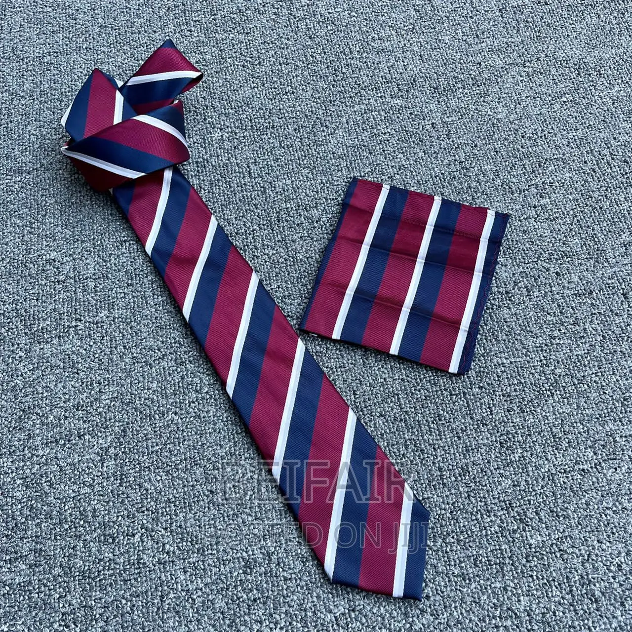Tai Na Kitambaa Chake | Tie and Pocket Square