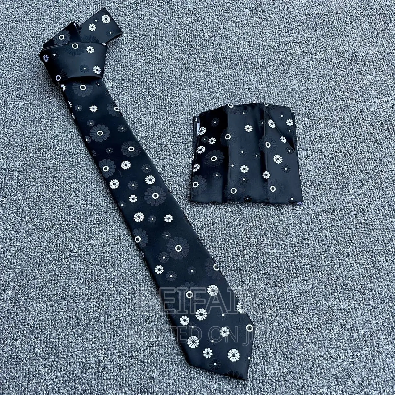 Tai Na Kitambaa Chake | Tie and Pocket Square