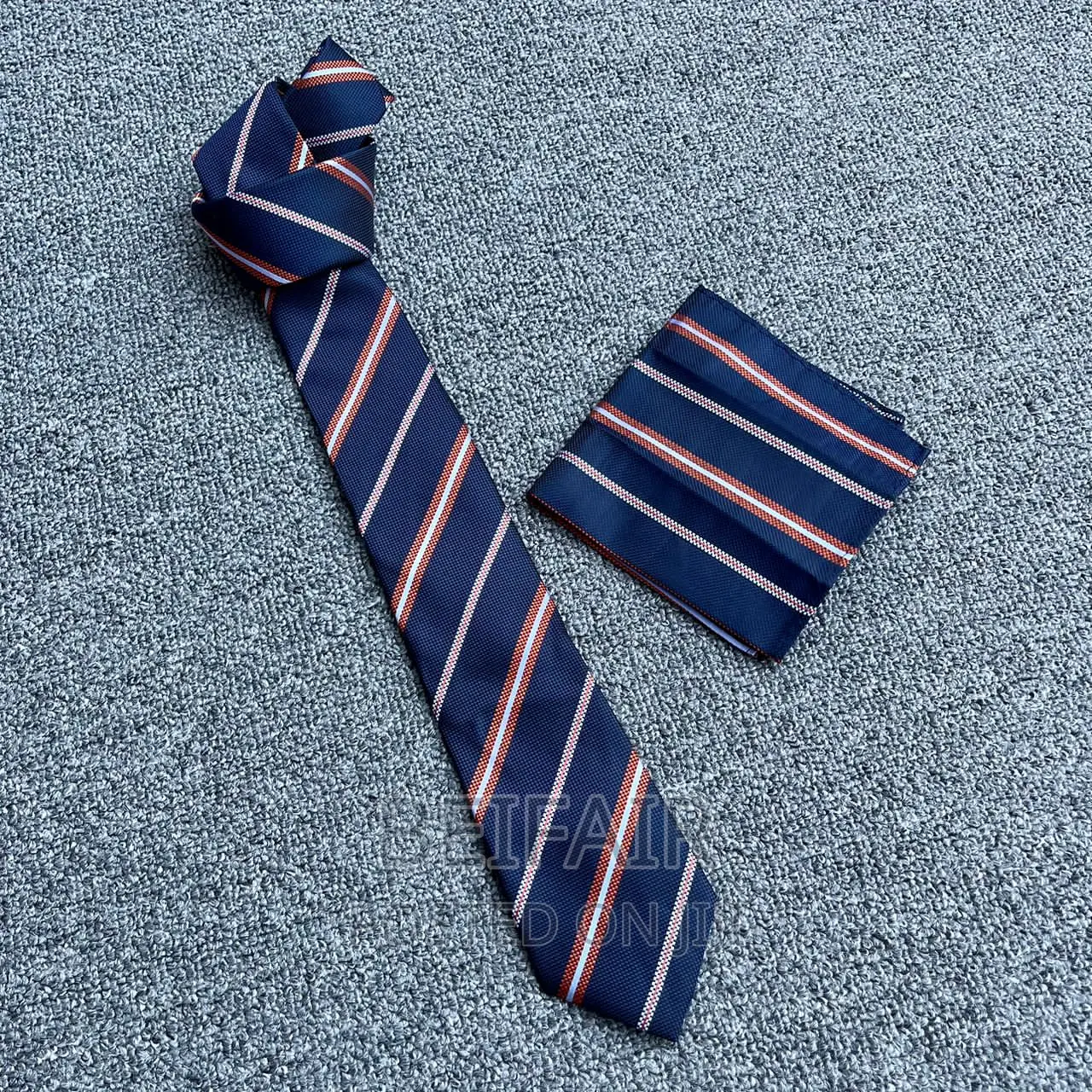 Tai Na Kitambaa Chake | Tie and Pocket Square