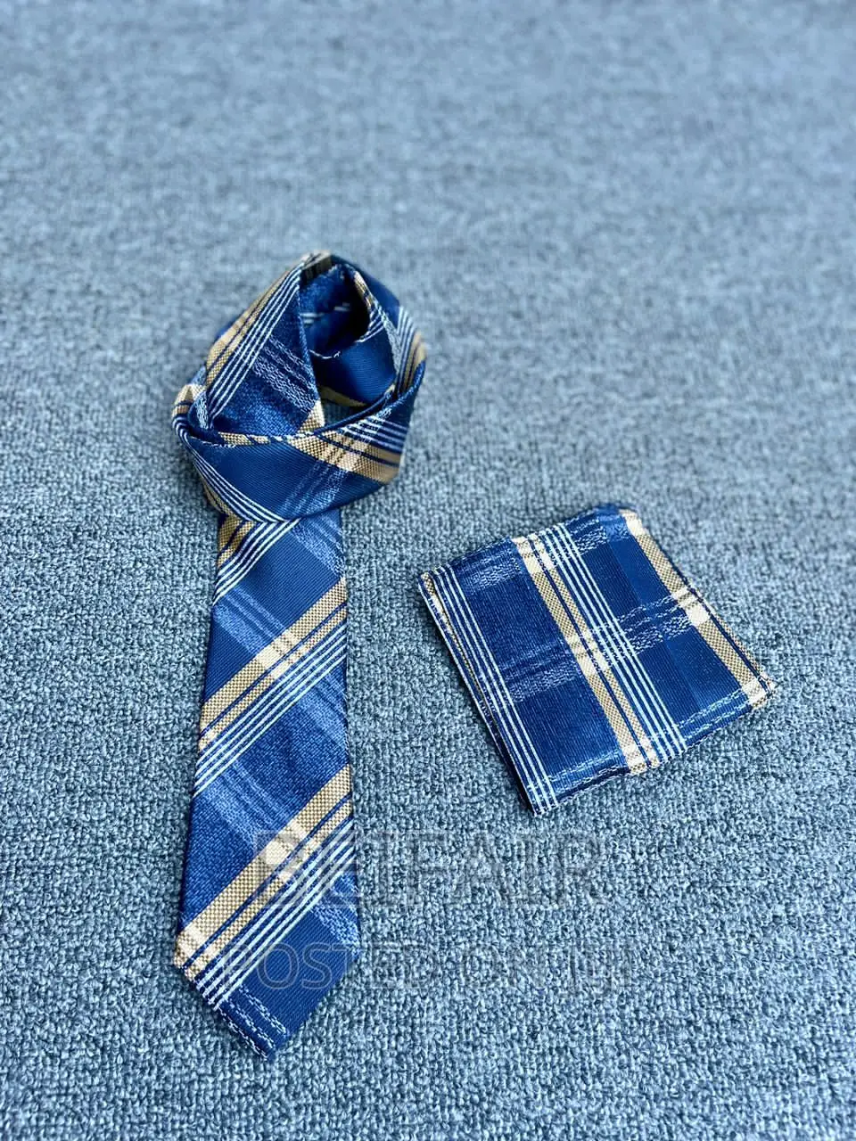 Tai Na Kitambaa Chake | Tie and Pocket Square