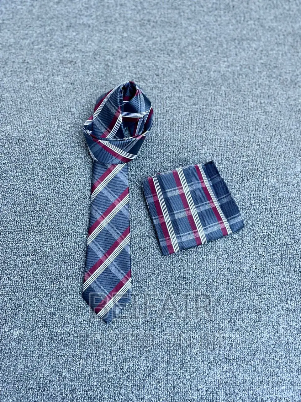 Tai Na Kitambaa Chake | Tie and Pocket Square