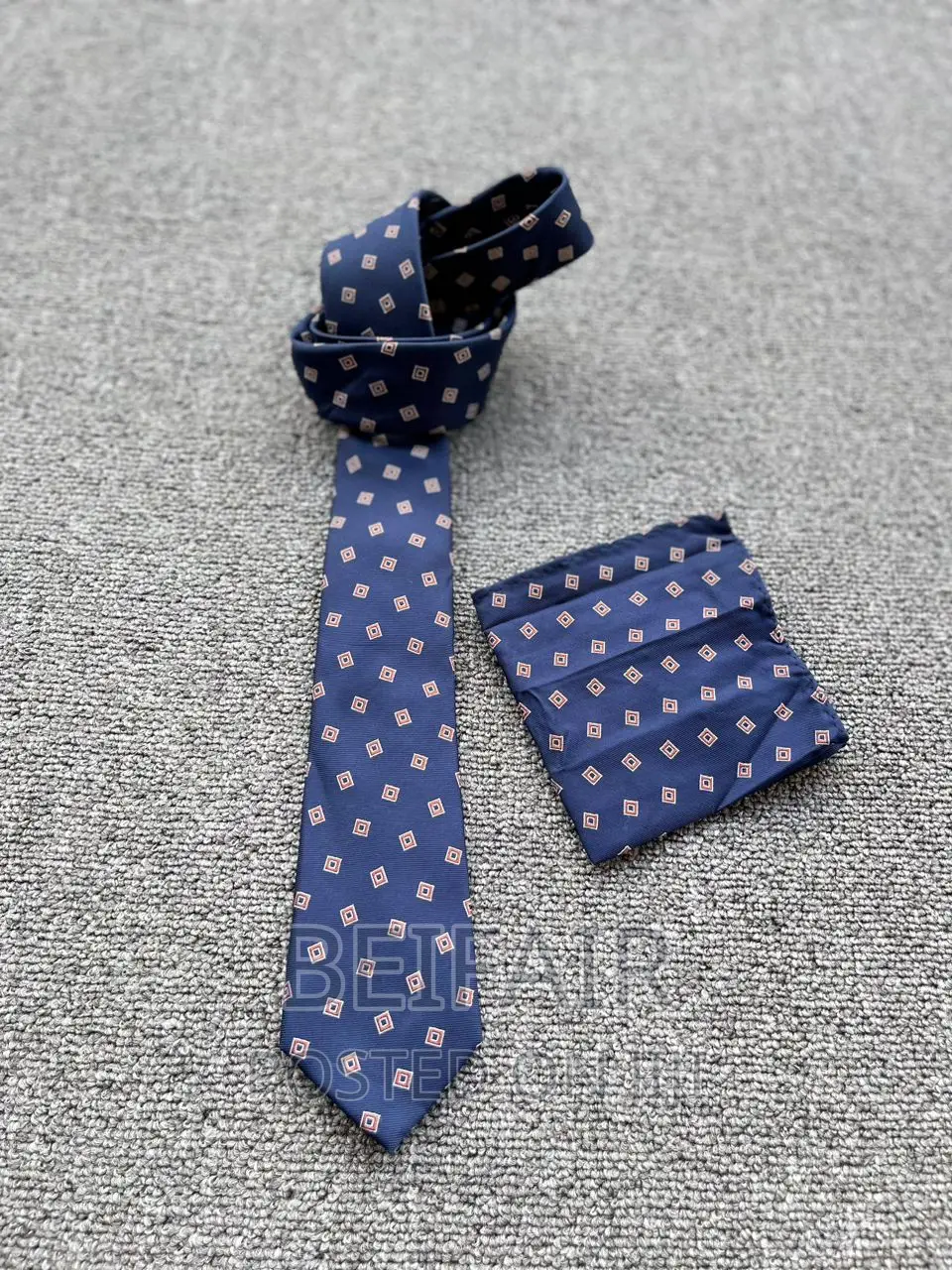 Tai Na Kitambaa Chake | Tie and Pocket Square