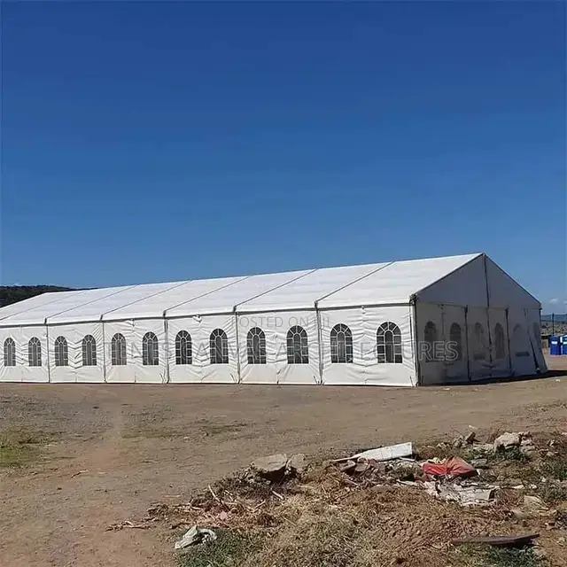 Marquee Tent, Canvas, Full Complete