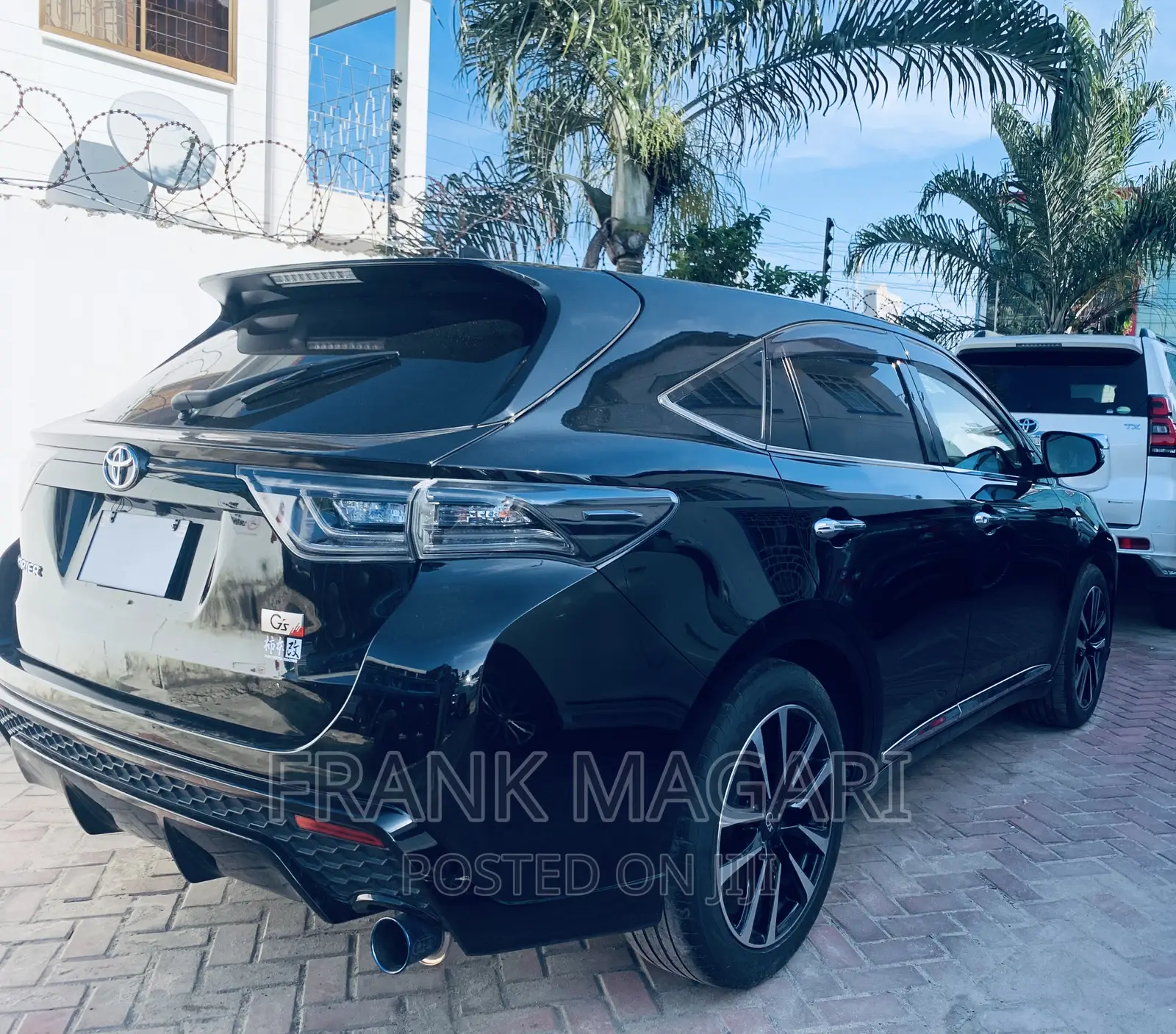 Toyota Harrier 2.0 Turbo 4WD 2017 Black