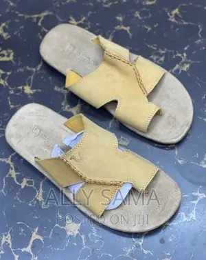 Open Shoes Camer Material Leather