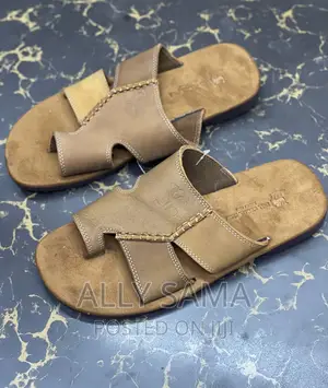 Open Shoes Camer Material Leather