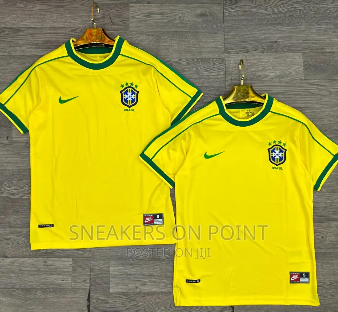 Brazil 1998 Home Retro JERSEY