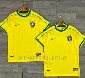 Brazil 1998 Home Retro JERSEY
