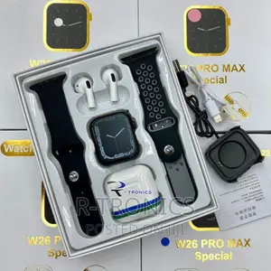 W26 Pro Max Smart Watch With Airpods