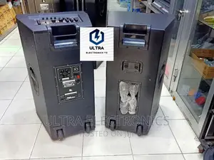Soundsoft Professional Speakers With Master Equalizer 2mic