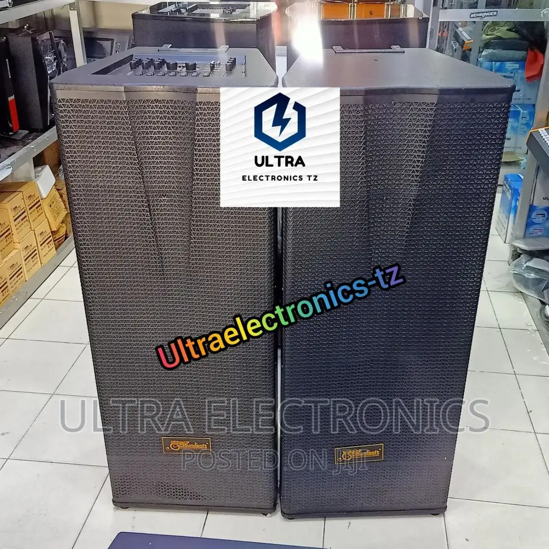 Soundsoft Professional Speakers With Master Equalizer 2