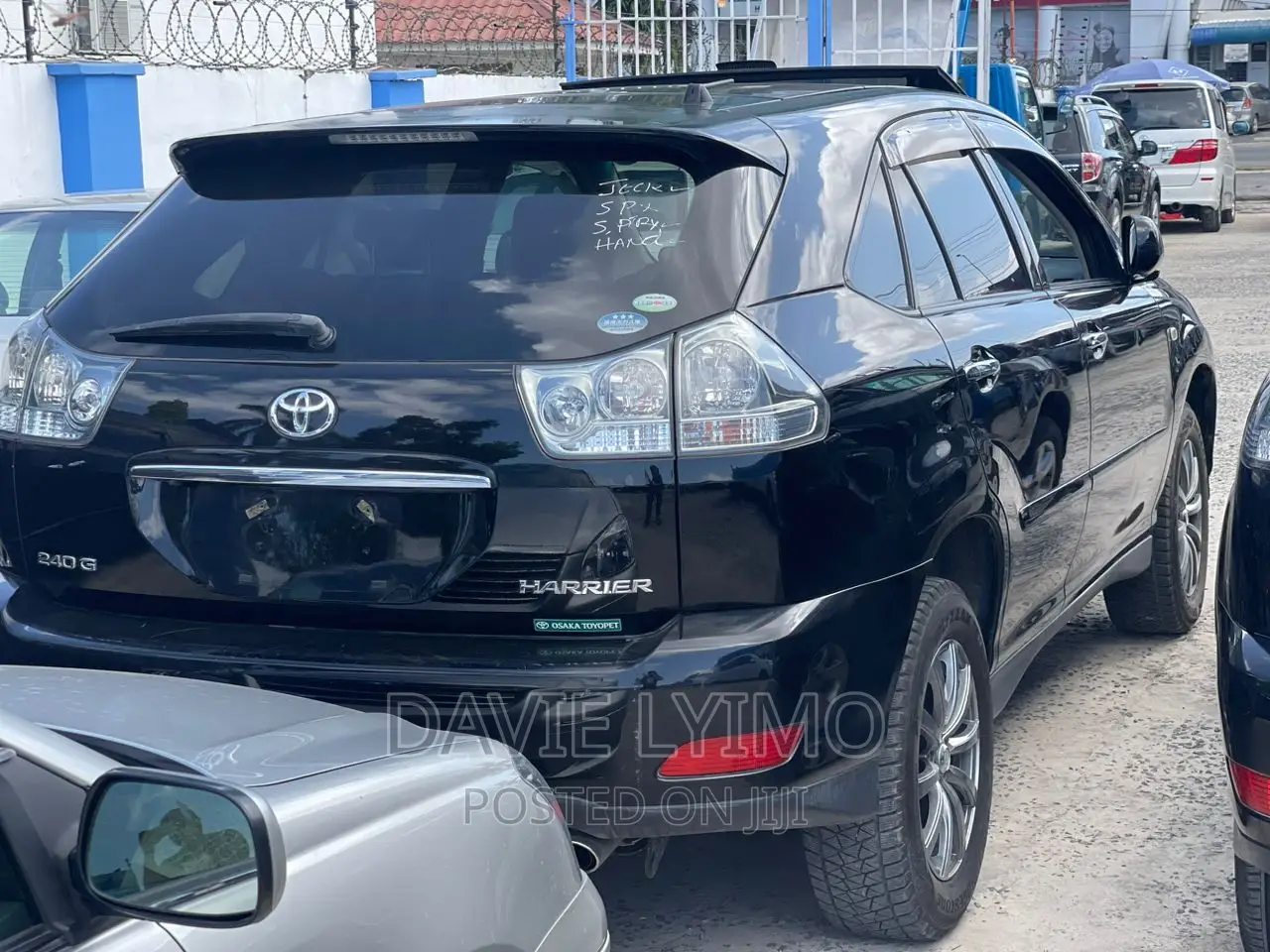 Toyota Harrier 2.4 2007 Black