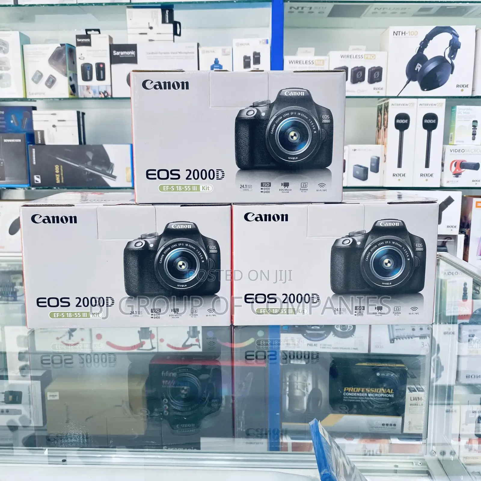 Canon EOS 2000D DSLR Camera With 18-55mm Lens