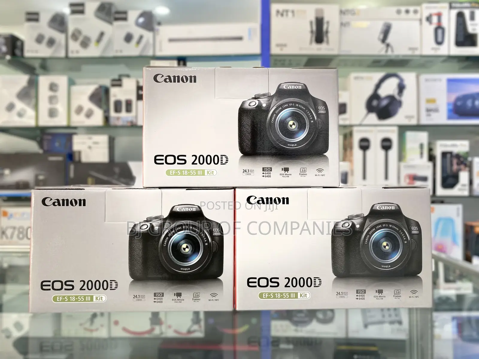 Canon EOS 2000D DSLR Camera With 18-55mm Lens