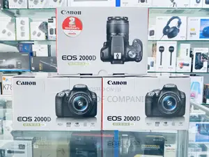 Canon EOS 2000D DSLR Camera With 18-55mm Lens