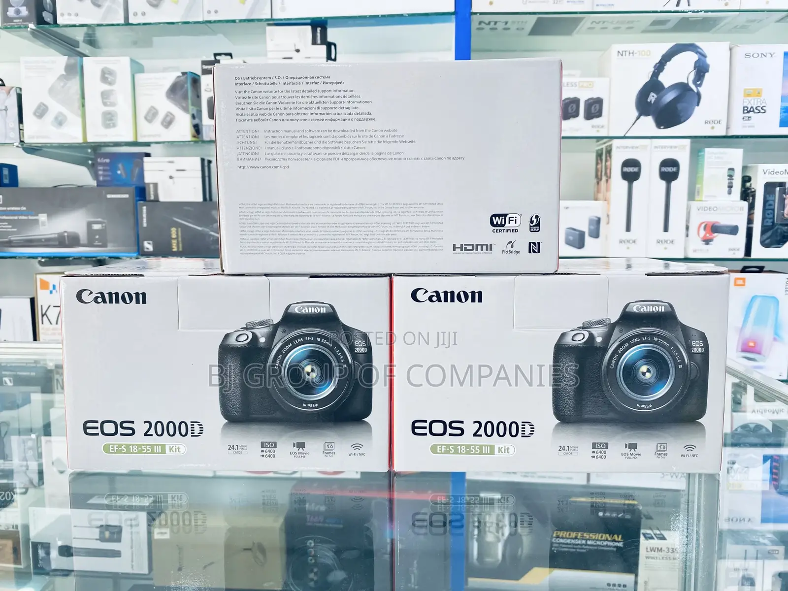Canon EOS 2000D DSLR Camera With 18-55mm Lens