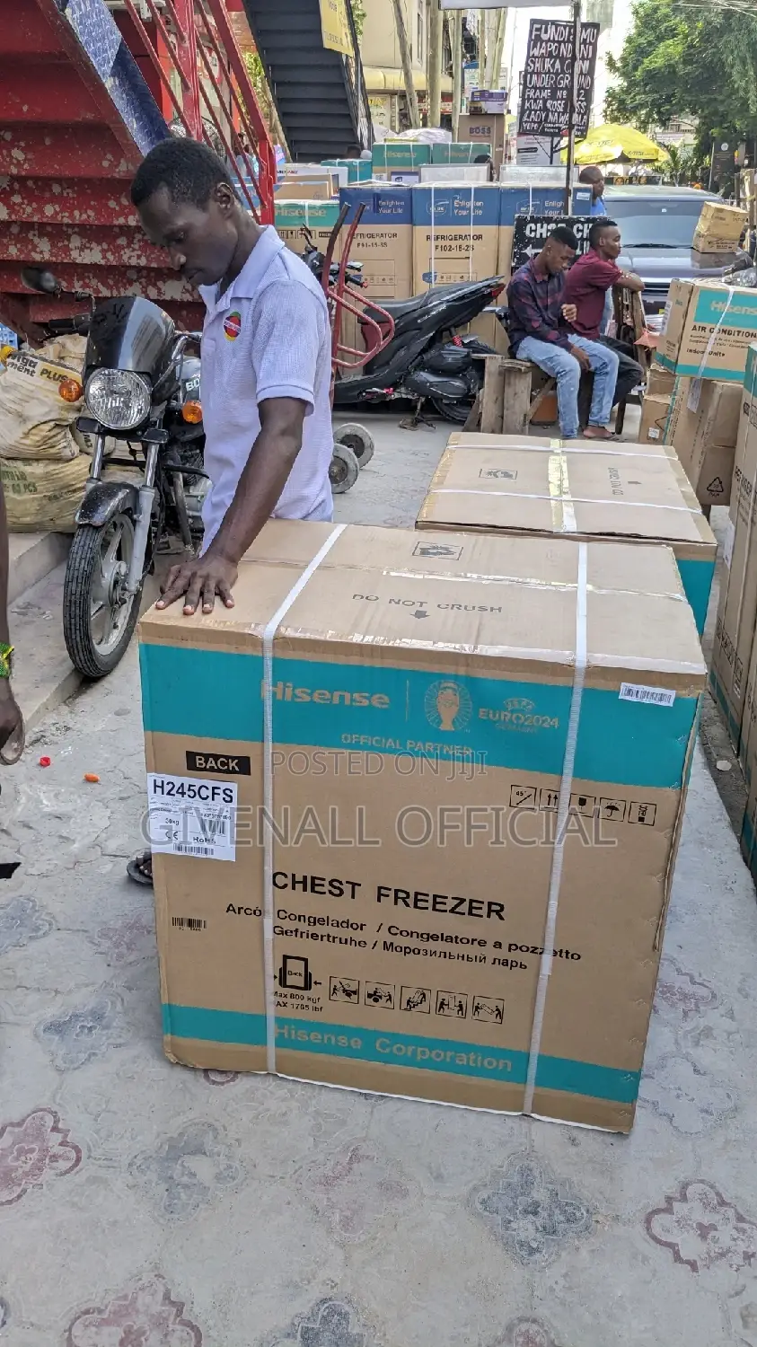 Ofa Ofa = Hisense Freezer Lita 200, Inagandisha Haraka Imara
