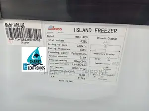 Asco Showcase Island Freezer WD4-428 Made in PRC 428L