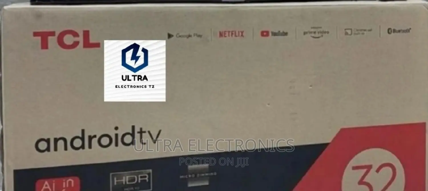 TCL Android TV With Bluetooth Yenye Inchi 32