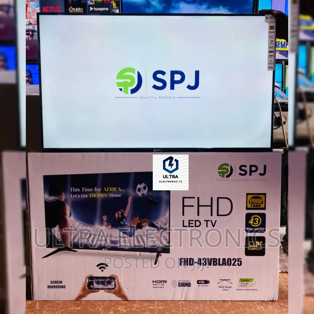 SPJ Full Hd Tv Yenye Inchi 43 With Screen Mirroring