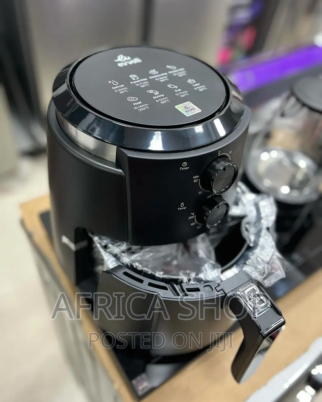 Evvoli Air Fryer EVKA-AF4001BS