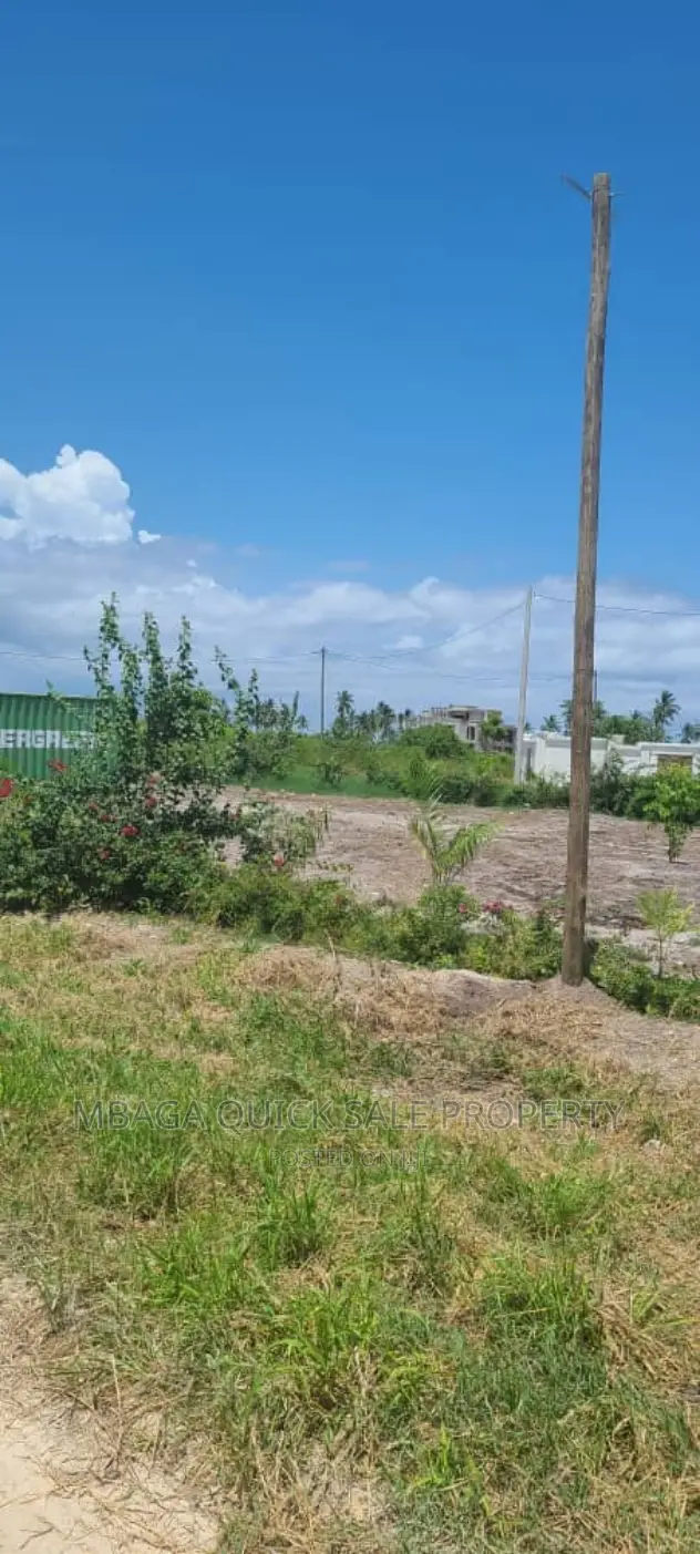 Plot for Sale at Mbweni Block 8