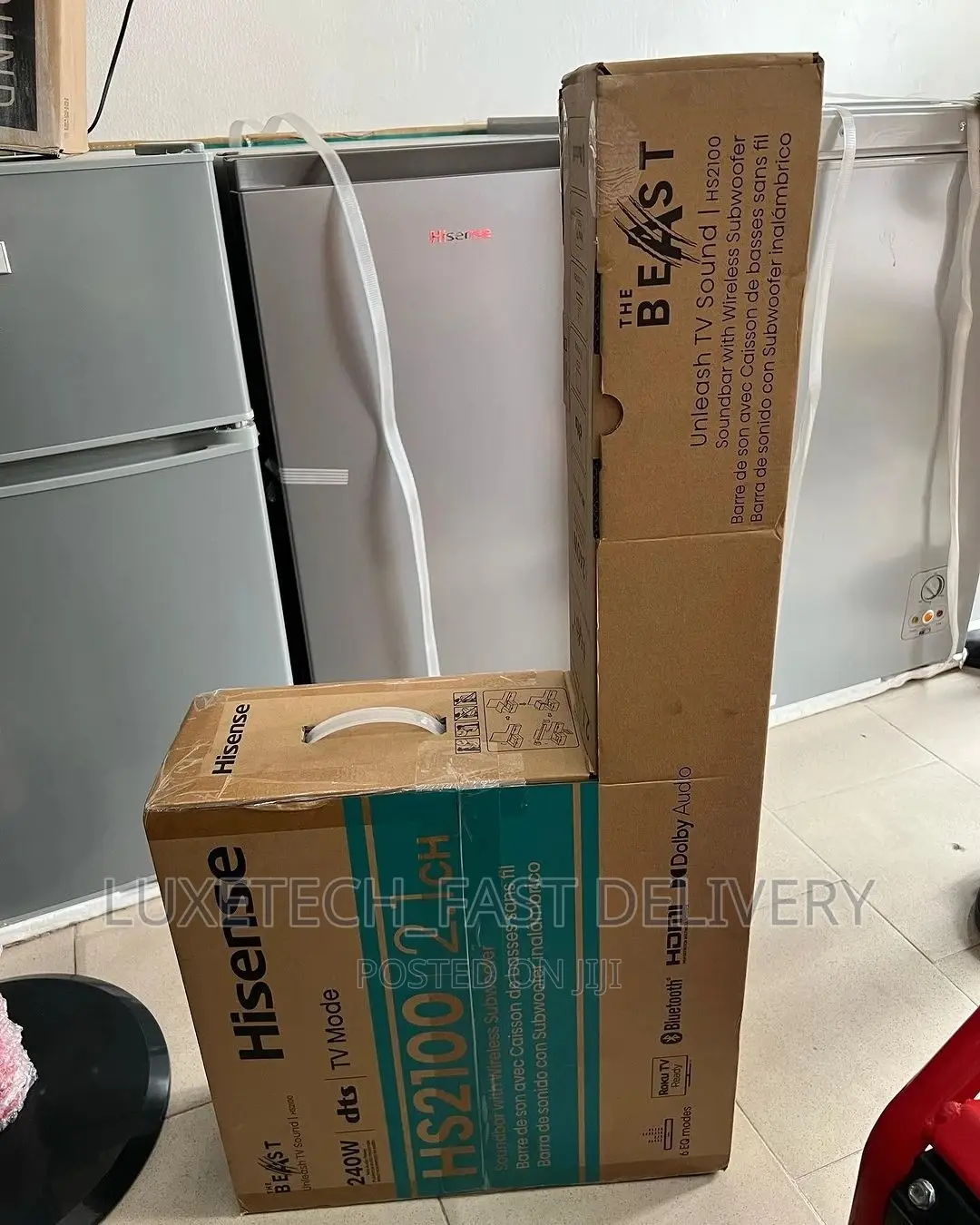 Hisense Soundbar 240 Watts Wireless |Hisense Sound Bar 240W