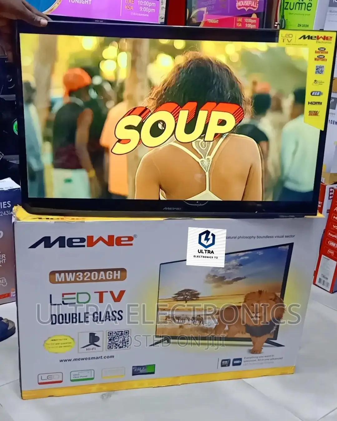 Mewe TV With High Quality Sound Speakers Na Yenye Inchi 32