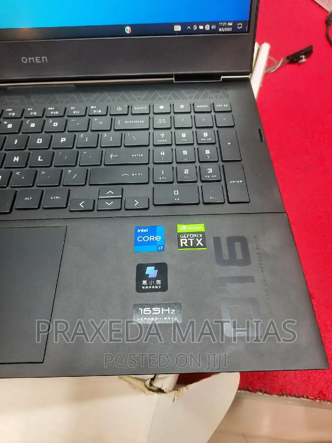 New Laptop HP Omen 16 16GB Intel Core I7 SSD 512GB