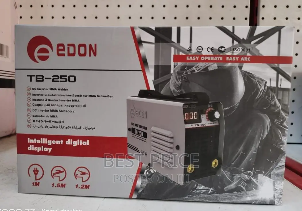 Edon DC Inverter Mma Welder Tb250 in Ilala Electrical Equipment, Best