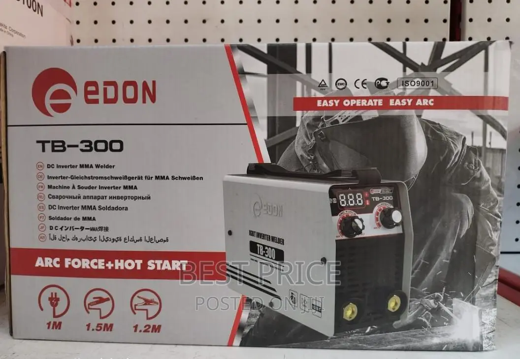 Edon DC Inverter Mma Welder Tb300