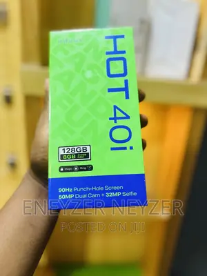 New Infinix Hot 40i 128 GB Black