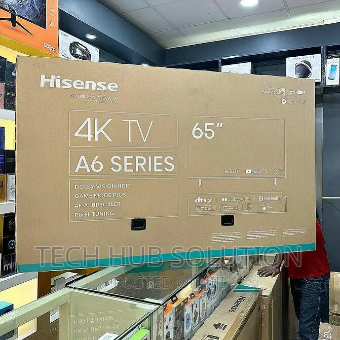Hisense Smart Tv Inch 65"Inch (A6K Series)