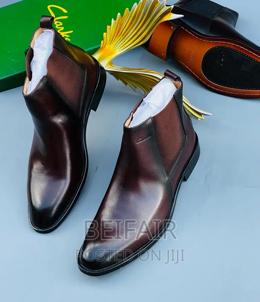 Buti Za Kiume | High Class Clarks Boots