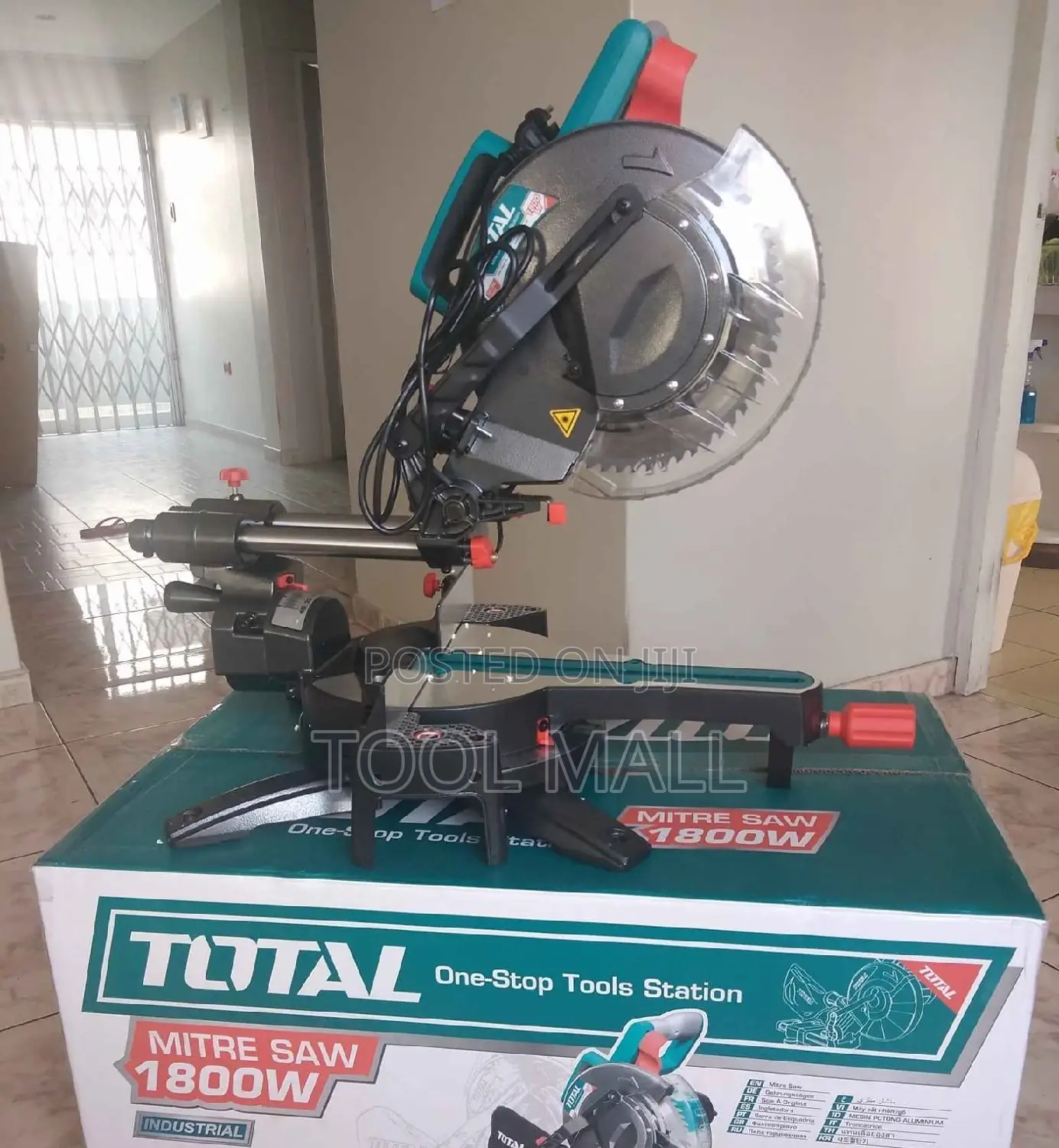 Total Sliding Mitre Saw 1800w New