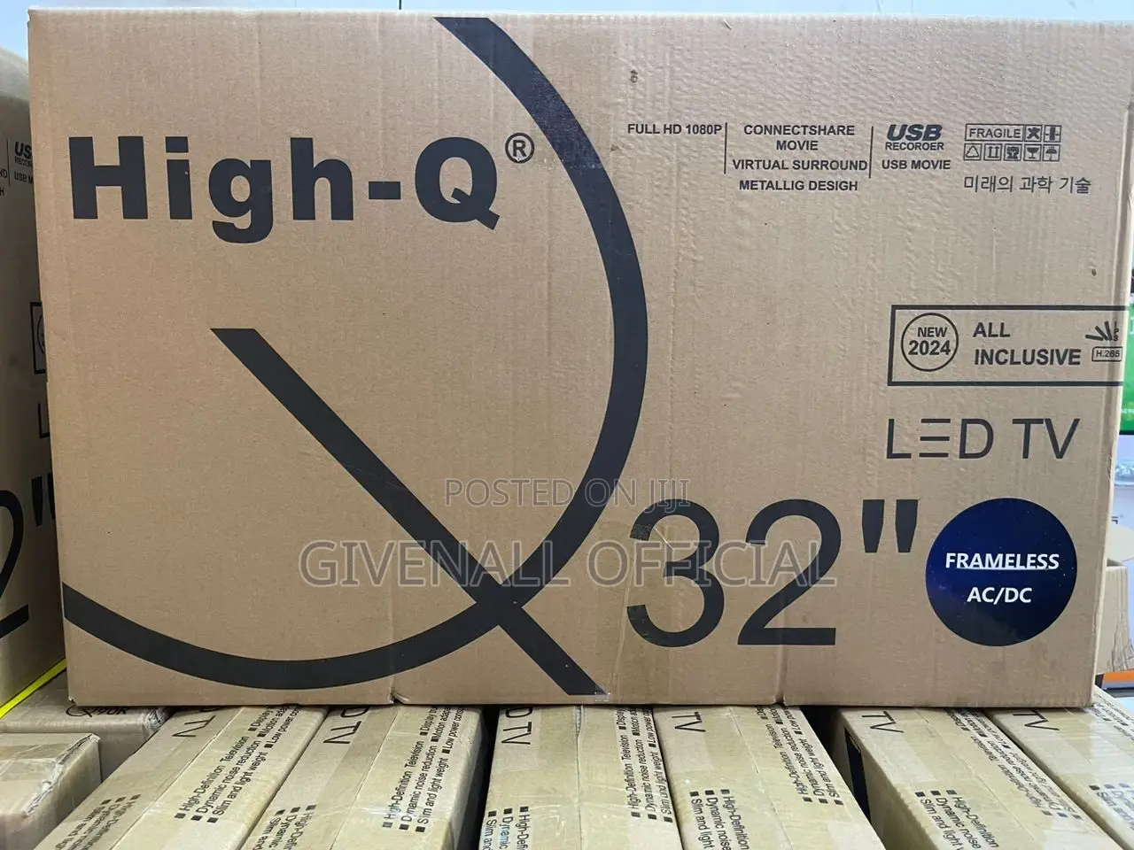 Ofa Ofa = High Q TV Nchi 32 LED Frameless Imara HD Kali Sana
