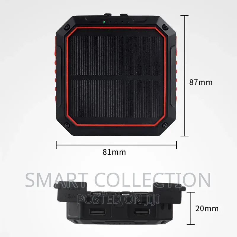 High Capacity Solar Power Bank 10000mah