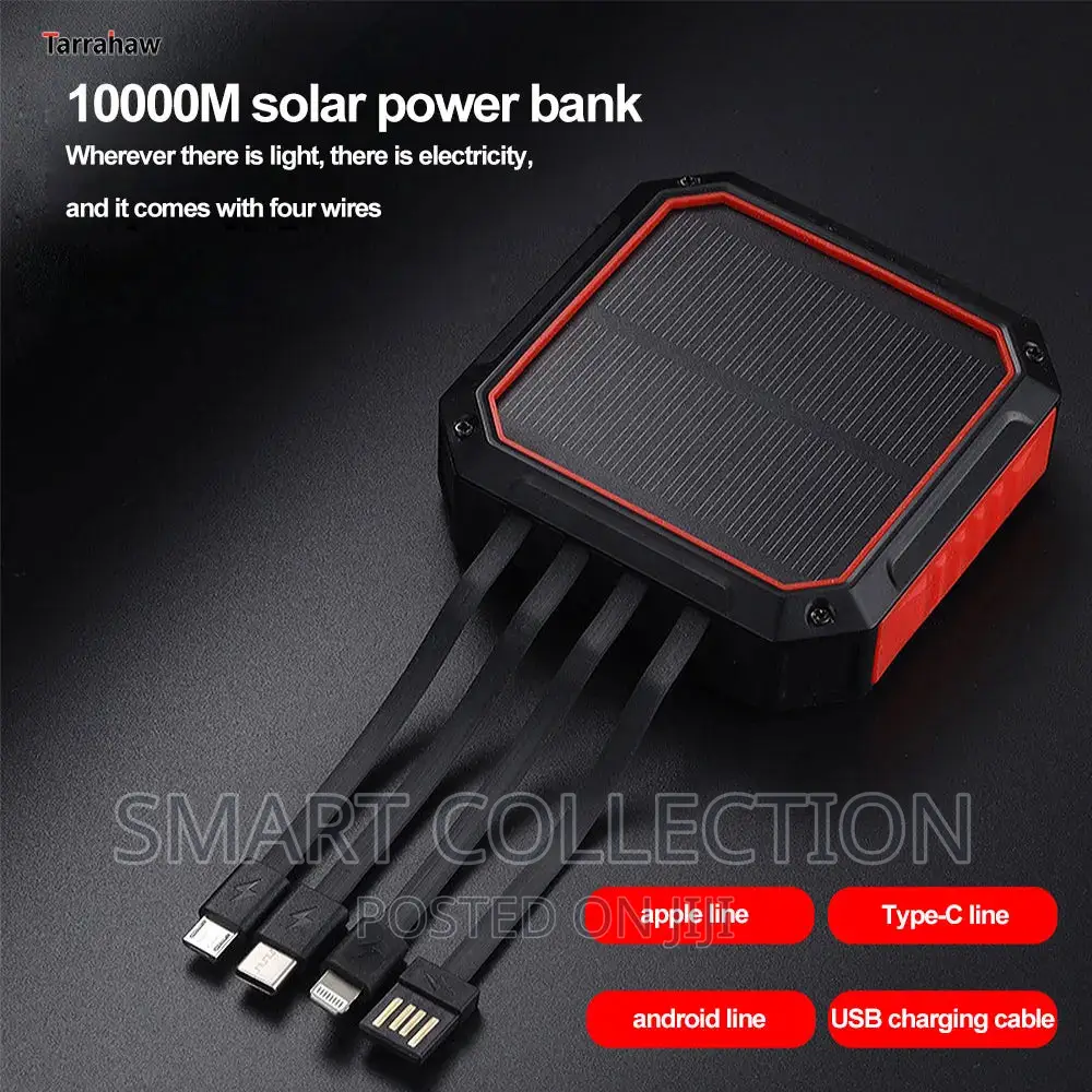 High Capacity Solar Power Bank 10000mah