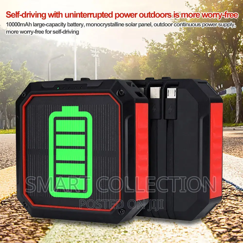 High Capacity Solar Power Bank 10000mah