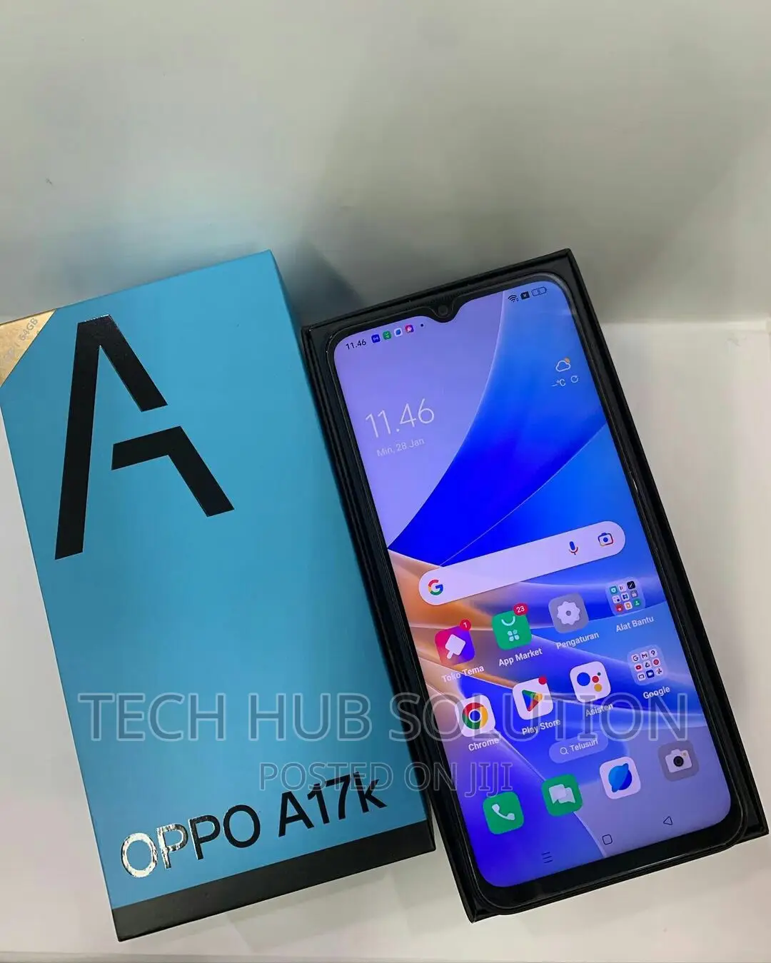 New Oppo A17 64 GB Black
