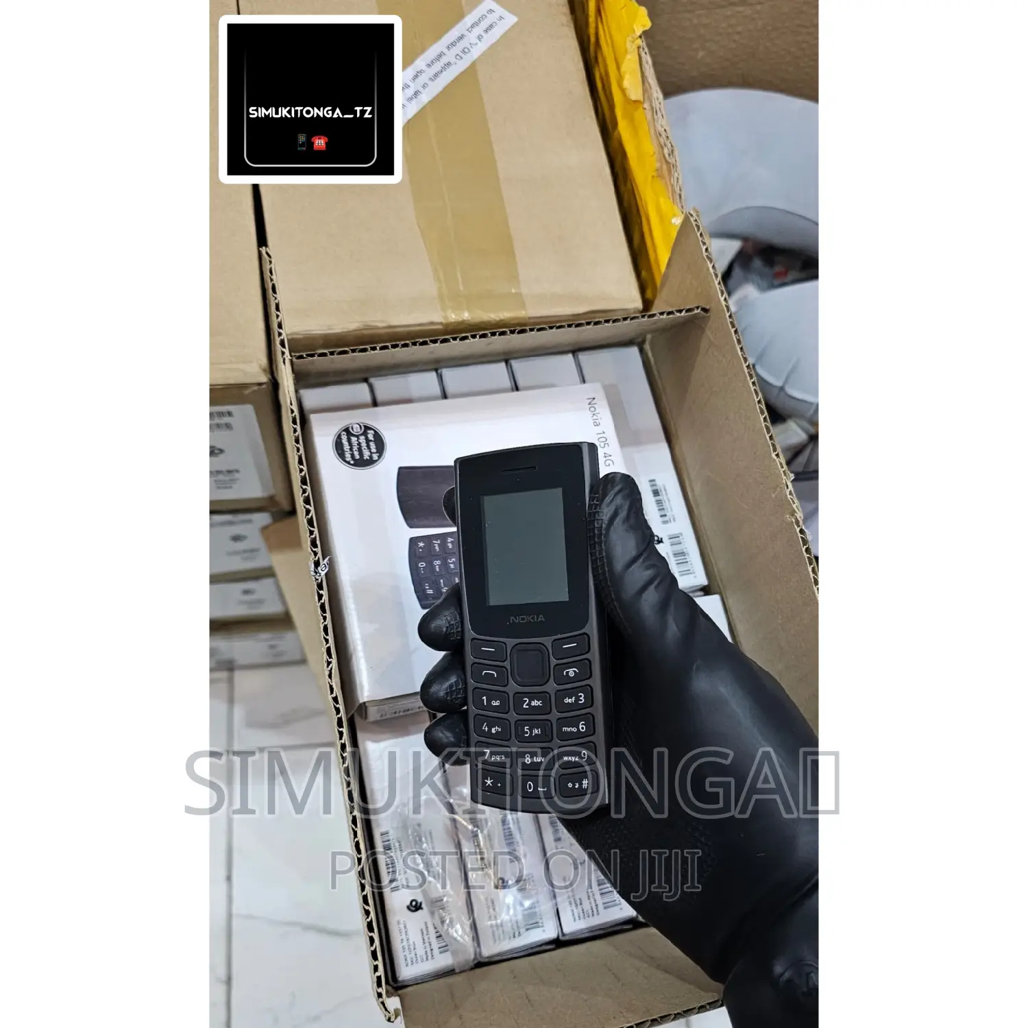 New Nokia 105 Black