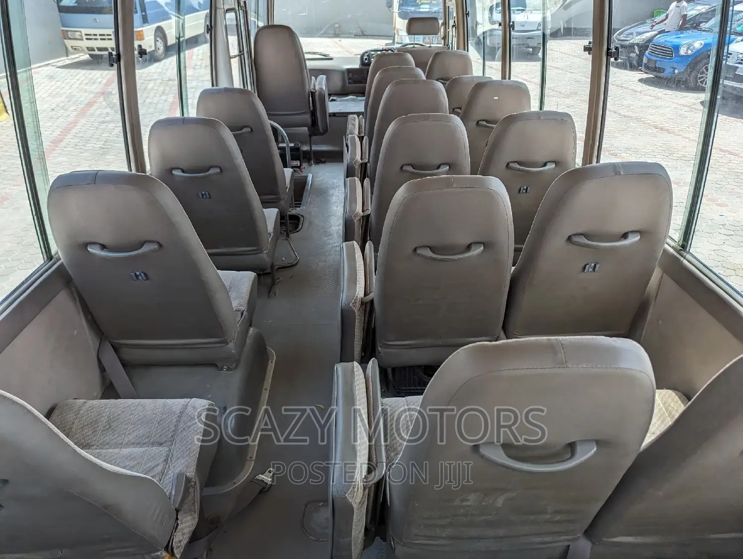 Toyota Coaster 2002 Grey