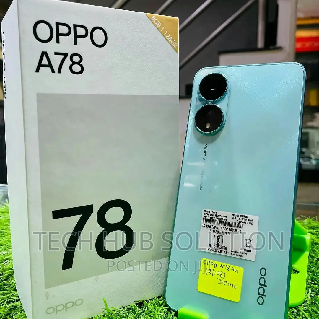 New Oppo A78 128 GB Blue